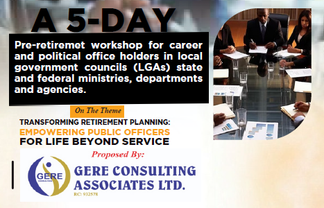 TRANSFORMING RETIREMENT PLANNING: EMPOWERING PUBLIC OFFICERS FOR LIFE BEYOND SERVICE