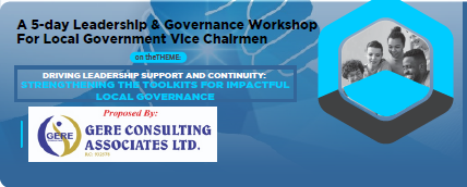 DRIVING LEADERSHIP SUPPORT AND CONTINUITY: STRENGTHENING THE TOOLKITS FOR IMPACTFUL LOCAL GOVERNANCE